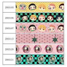 3/8" 9 mm hot sales Japanese cartoon ribbon print grosgrain ribbon 2024 - buy cheap