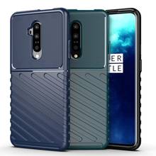 Oneplus 7T Pro Case Fashion Stripes Soft Silicon Rubber Shockproof Phone Back Cover For One Plus 7T Pro McLaren Edition Case 2024 - buy cheap