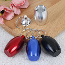 Aluminum Waterproof Pill Box Case Bottle Cache Drug Holder Container Keychain Medicine Box Health Care 2024 - buy cheap