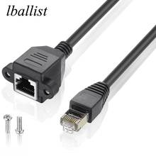lballist Cat6 RJ45 Male to Female Extension Cable Ethernet LAN Network Shielded 30cm 60cm 1m 1.5m 3m 5m 2024 - buy cheap