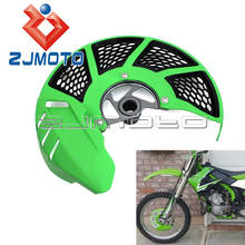 X protetor de disco de freio, capa protetora de disco de freio frontal para kawasaki kx 125 250 2006-08 kx 250f 450f 06-18 klx 450r 08-16 motocross 2024 - compre barato