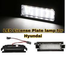 2Pcs LED Number License Plate Light for Hyundai i30 PD PDE Fastback N PD Elantra GT Sonata Veloster Kia Rio Niro Cadenza 2024 - buy cheap