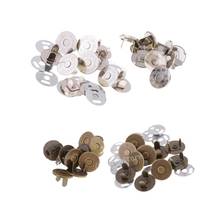 10 Sets 14mm/18mm Magnetic Snap Fasteners Clasps Magnet Buttons for Handbag Purse Wallet Garment Accessories 2024 - buy cheap