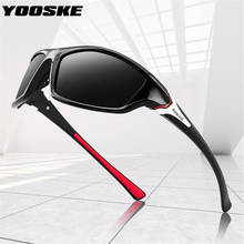 YOOSKE 2020 Роскошные поляризационные солнцезащитные очки, мужские очки для вождения, мужские солнцезащитные очки, винтажные, для путешествий, рыбалки, Классические солнцезащитные очки UV400 2024 - купить недорого