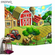 farmhouse decor tapestry kids bedroom decoration wall hanging carpet boho room decor 2024 - buy cheap