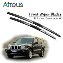 Atreus 2pcs High Quality Long Life Rubber Front Wiper Blades For Jeep Commander XK XH 2005-2012 Accessories 2024 - buy cheap