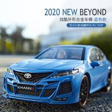 1：24 Simulation Toyota Camry End Children's Alloy Toy Car Model Boy's Birthday New Year Christmas Gift Blue Car 2024 - buy cheap