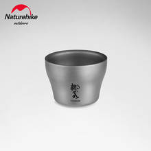 Naturehike Drunk Titanium Tass Outdoor Camping Picnic Portable Pure Titanium Water Cup Tea Cup Beer Steins 2024 - buy cheap