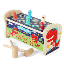 Hamster de madeira, brinquedo interativo de lazer para pais e filhos 2024 - compre barato