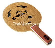 Raqueta de tenis de mesa TSP SWAT, pala de madera de 7 capas, bucle/ataque rápido 2024 - compra barato