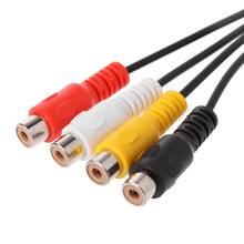 30CM 5 Pin Male Din Plug to 4 RCA Phono Female Plugs Audio Cable Wire Cord Connector 2024 - buy cheap