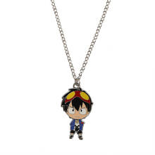 Tengen Toppa Gurren Lagann Tengentoba Gulenlagan Simon Pendant Necklace Cartoon Figure Enamel Metal Necklace For Men Women 2024 - buy cheap