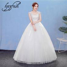 Korean style Diamond Lace Wedding Dress V-neck Beading Ball Gown Simple Cheap Wedding Dresses Princess Vintage floor -Length 2024 - buy cheap