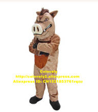 Wild Boar Brown Boar Mascot Costume Adult Cartoon Character Outfit Suit Fashion Promotion Capping Ceremony zz7607 2024 - buy cheap