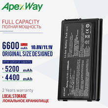 ApexWay 10.8v 6 CELL Laptop Battery For Asus A32-F5 X50 X50C X50Gi X50M X50N X50R X50RL X50SL X50SR X50V X50VL 70-NLF1B2000Z 2024 - buy cheap