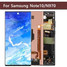 Display lcd 100% original, tela sensível ao toque, peça de reposição para samsung vários modelos 2024 - compre barato