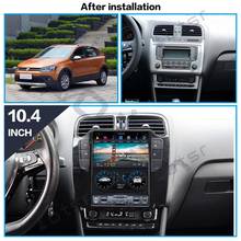 Radio con GPS para coche, reproductor Multimedia con Android, 4G + 64GB, DSP, carplay, WIFI, BT, unidad principal, para VW POLO 2011 - 2016 2024 - compra barato