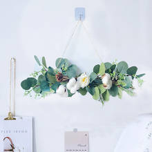 Wedding Decoration Eucalyptus Branches Tropical  Artificial Plants Leaves Garland Birthday Party Home Wall Hanging Decor 2024 - buy cheap