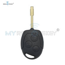Remtekey Remote key shell FO21 blade 3 button for Ford Mondeo Fiesta C-max 2004 2005 2006 2007 2008 2009 2010 2011 2012 2024 - buy cheap