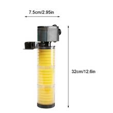 3 In Aquarium Internal Filter Fish Tank Submersible Oxygenation Pump Spray Mute Operation Water Purifier Filtration for WP-330B 2024 - buy cheap