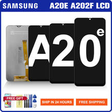 5.8'' Original Screen For Samsung Galaxy A20E A202 A202F A202DS LCD Display Touch Screen With Frame For Samsung A20e 2024 - buy cheap