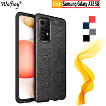 For Samsung Galaxy A72 4G Case For Samsung A72 4G Fashion Rubber Housings TPU Bumper Silicone Case For Samsung A72 4G Cover 6.7" 2024 - buy cheap