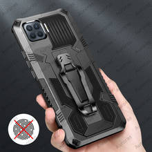 Auroras Shockproof Armor Cover For OPPO Reno4 Lite Case Magnetism Holder Back Clip Case For Reno 4 Lite Cover 2024 - buy cheap