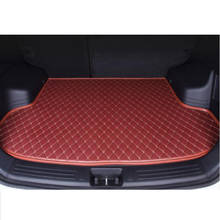 Custom car trunk mat for Porsche Cayenne Macan Cayman Boxster 718 Boxster 911 car Accessories carpet alfombra 2024 - buy cheap