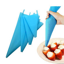 Wholesale 10 pcs/lot 30/34/40/46/50/55/ 60 cm Silicone Cream Pastry Icing Bag Baking Cooking Fondant Cake Decorating Tools 2024 - купить недорого