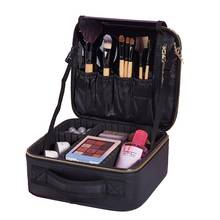 Clapboard Cosmetic Bag Suitcases Large Professional Makeup Bag Women Beauty Organizer Cosmetic Case 2024 - buy cheap