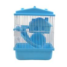 Двухслойная клетка для домашних животных игрушечный замок для домашних животных товары для хомяков 2024 - купить недорого