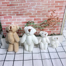 1Pcs 1/12 Doll House Miniature Plush Bear Simulation Animal Model Toy Mini Decoration Dollhouse Accessories 2024 - buy cheap