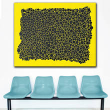 Impresión de pintura al óleo para pared, cuadro de Yayoi Kusama el regreso a la eternidad, arte de pared, imagen para sala de estar, lienzo de pintura sin marco 2024 - compra barato