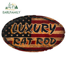 EARLFAMILY 13cm x 7.5cm Rat Rod Luxury Rat Rod Decal Sticker Car Styling Accessories Decoration Vinyl Car Stickers 2024 - buy cheap