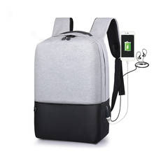 Men Laptop Fashion Casual  Backpack  USB Charging Backpacks Computer Anti-theft Bag School Backpack Bag Travel Backpacks Mochila 2024 - buy cheap