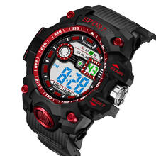 Mens Watches Fashion Multi-Function 30M Waterproof Watch LED Digital Double Action Sport Watch Waterproof Relogio Clock reloj Q 2024 - buy cheap