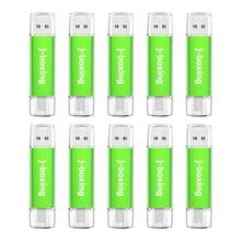 J-boxing 10PCS USB 2.0 Pen Drive 8GB 16GB Flash Drive pendrive 32 GB USB Memory Stick 64GB OTG Metal USB Stick for Smartphone PC 2024 - buy cheap