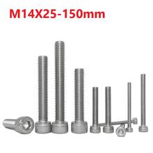 M14 Hex Socket Bolts 304Stainless Steel Extend Screws 14mm X 25 30 35 40 45 50 55 60 75 80 85 90 95 100 110 120 130 140 150mm 2024 - buy cheap