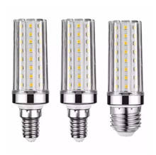 Super long lifespan E27 E14 12W 16W 20W 24W 40W LED lamp Corn Bulb AC85-265V No Flicker 2835 SMD LED light / lighting 2024 - buy cheap