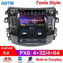 Tesla style Android9 Car GPS Navigation For NISSAN NP300 Navara 2014+ multimedia tape radio recorder head unit PAD No DVD player 2024 - buy cheap