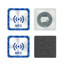 Etiquetas universales NFC Ntag213, pegatina antimetálica NTAG 213, insignias metálicas, etiqueta de ficha para teléfonos móviles inteligentes, 6 uds. 2024 - compra barato