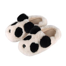 Panda Special Fur Slippers Bear Timber Land Shoes Men Women Winter Slippers Custom Slippers Home Slippers Children Indoor 2024 - buy cheap