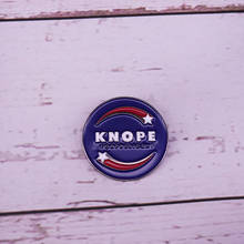 Knope For President Campaign Hard Enamel Pin Leslie Knope election button badge 2024 - buy cheap