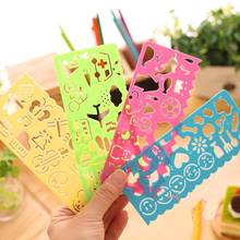 4pcs/Set Spirograph Geometric Ruler Learning Animal Drafting Tools Stationery For Students Kids Drawing Toys Gifts AN88 2024 - buy cheap