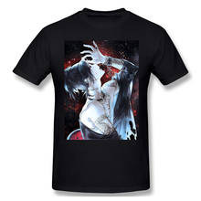 Men Tokyo Ghoul Horror Comics Black T-Shirt Uta_ Pure Cotton Tees Harajuku TShirt 2024 - buy cheap