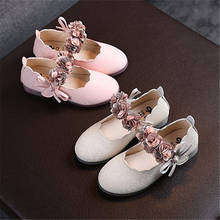 Zapatos de charol para niñas, zapatillas de moda con flores para vestido de primavera, bonitos, 1, 2, 3, 4, 5 y 6 años, 2021 2024 - compra barato