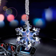 Colgante de cristal para coche, adornos de joyería interior para coche, colgante para espejo retrovisor, CD50, Q04 2024 - compra barato