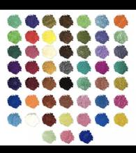 Tarro de Mica perlada en polvo, grado cosmético, resina, nail art, pigmento de Mica en 65 colores, contenedor de plástico, 10G 2024 - compra barato