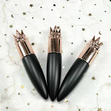 5/10/50pcs Matte Black Mascara Tubes, DIY Golden Crown Cap Silicone Brush Cosmetic Container, Women Beauty Makeup Tools 2024 - buy cheap