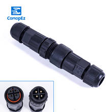 10pc IP68 Solder Connector Waterproof Cable Plug 15A Male Female Assembled Conector 2/3/4/5/6/7/8/9/10 Pin Outdoor Junction Box 2024 - buy cheap